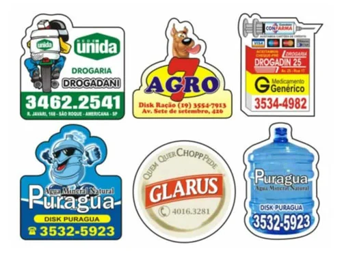 Ímãs de Geladeira em Santos